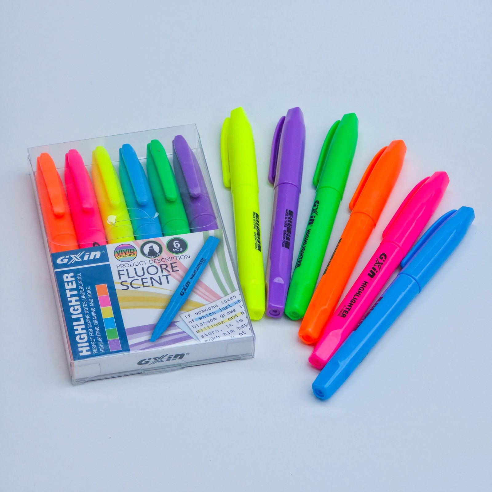 Highlighter Gxin 6Pcs