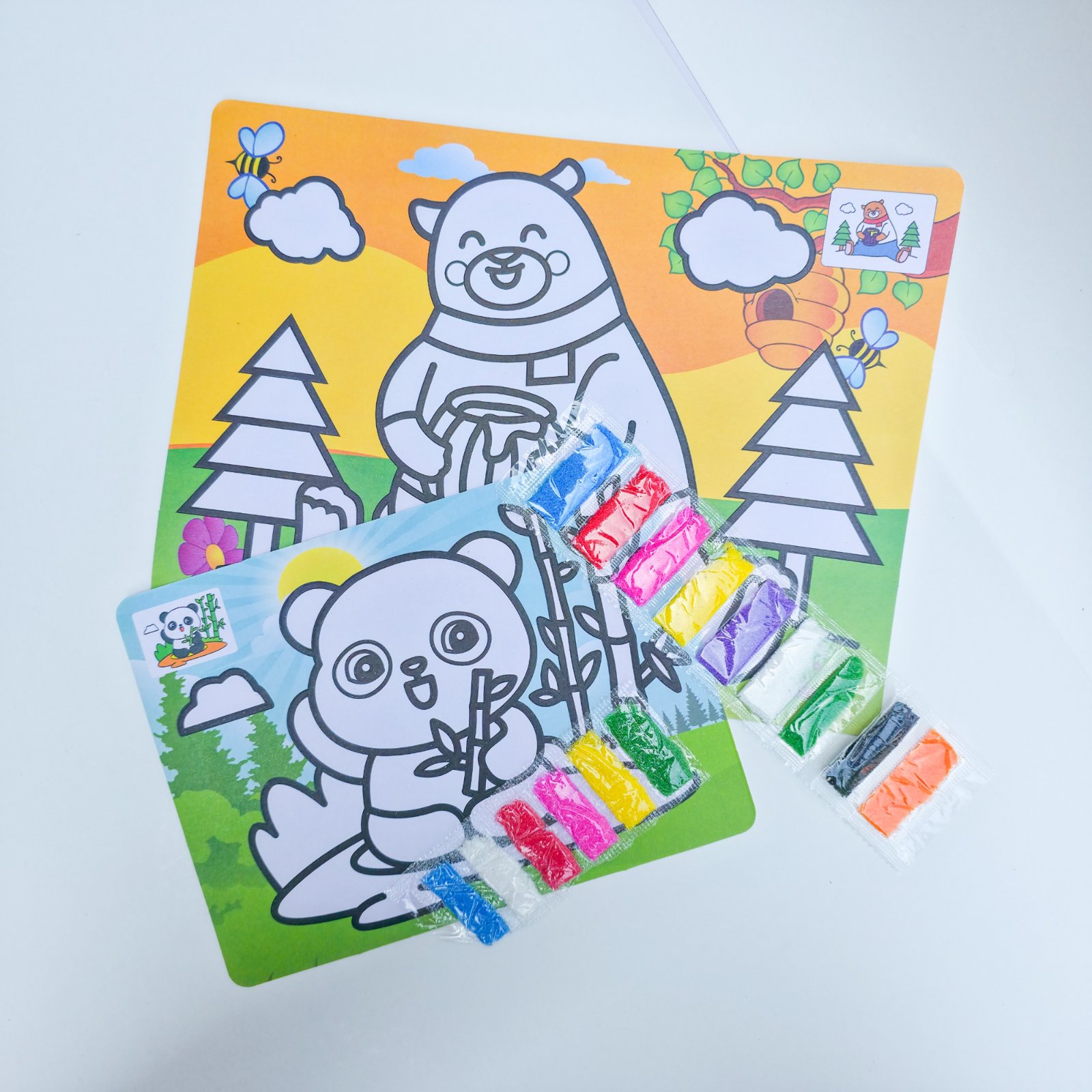 Painting Card With Sand Large