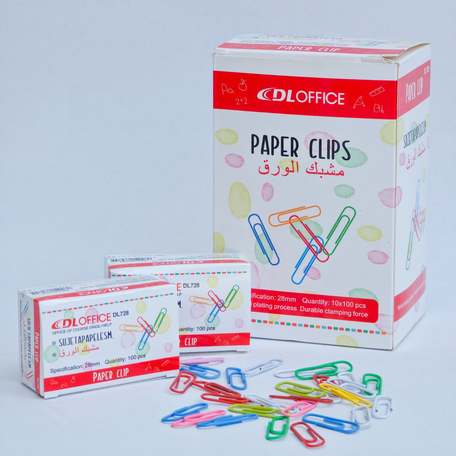 Color Paper Clip 10Pcs