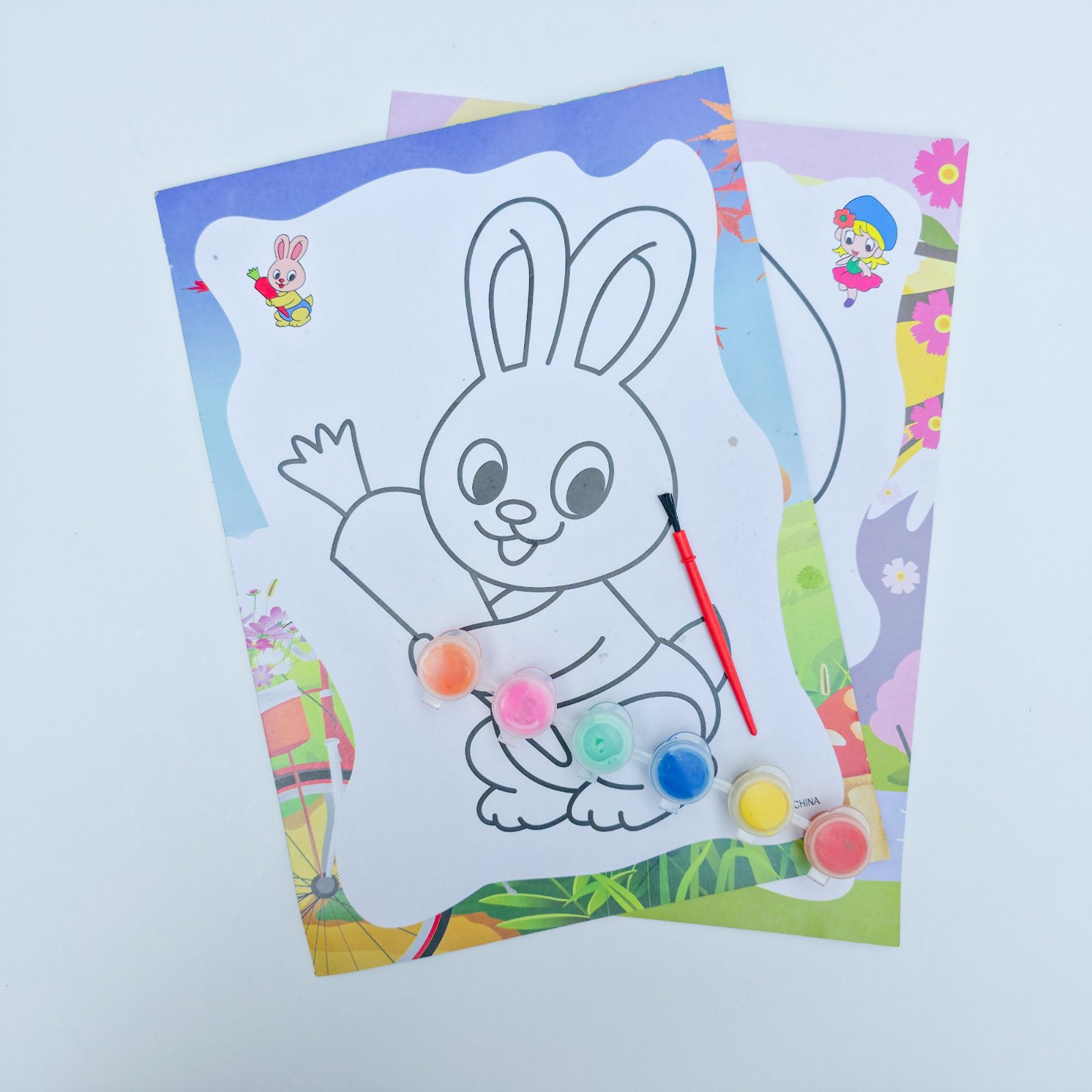 Painting Card with WC Cup