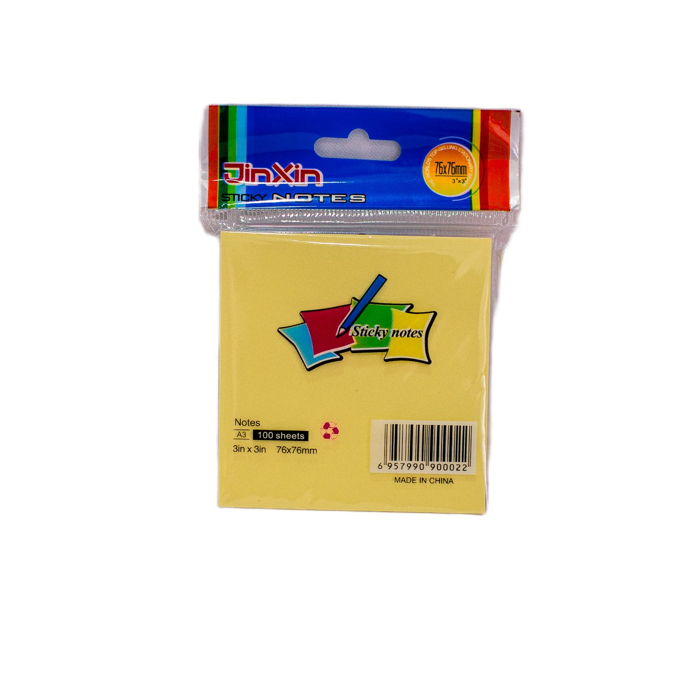 Yellow Sticky Notes 76x76