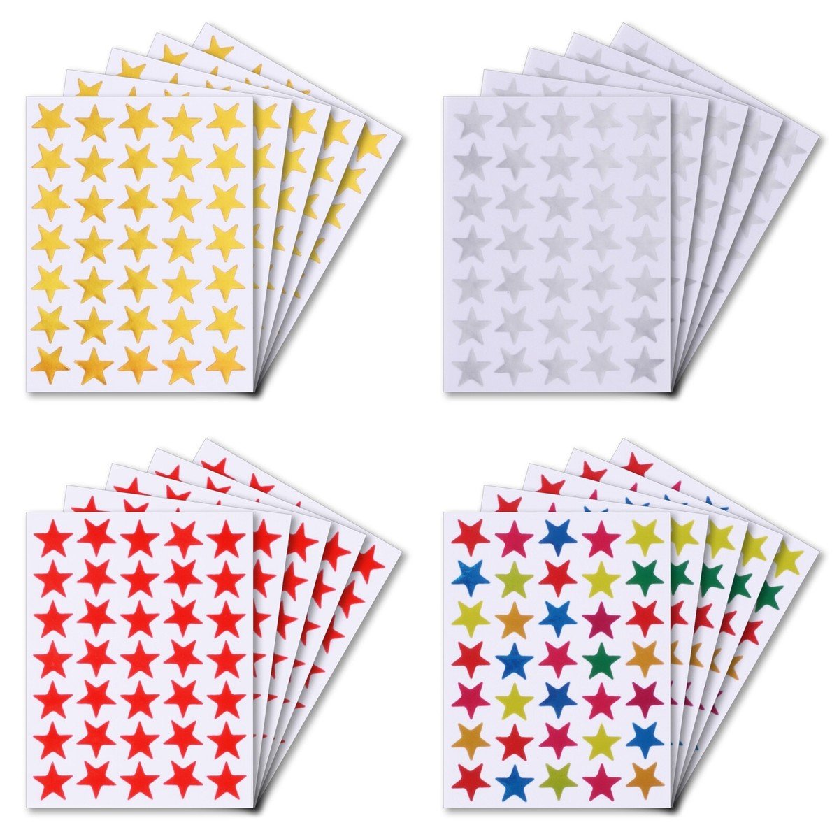 Star Sticker Small 10Pcs PINK