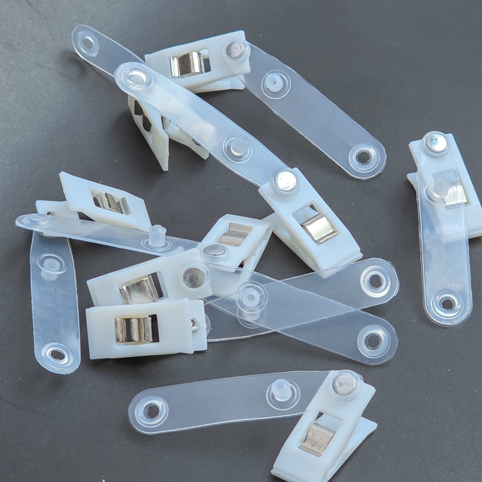 Name Tag Plastic 100Pcs