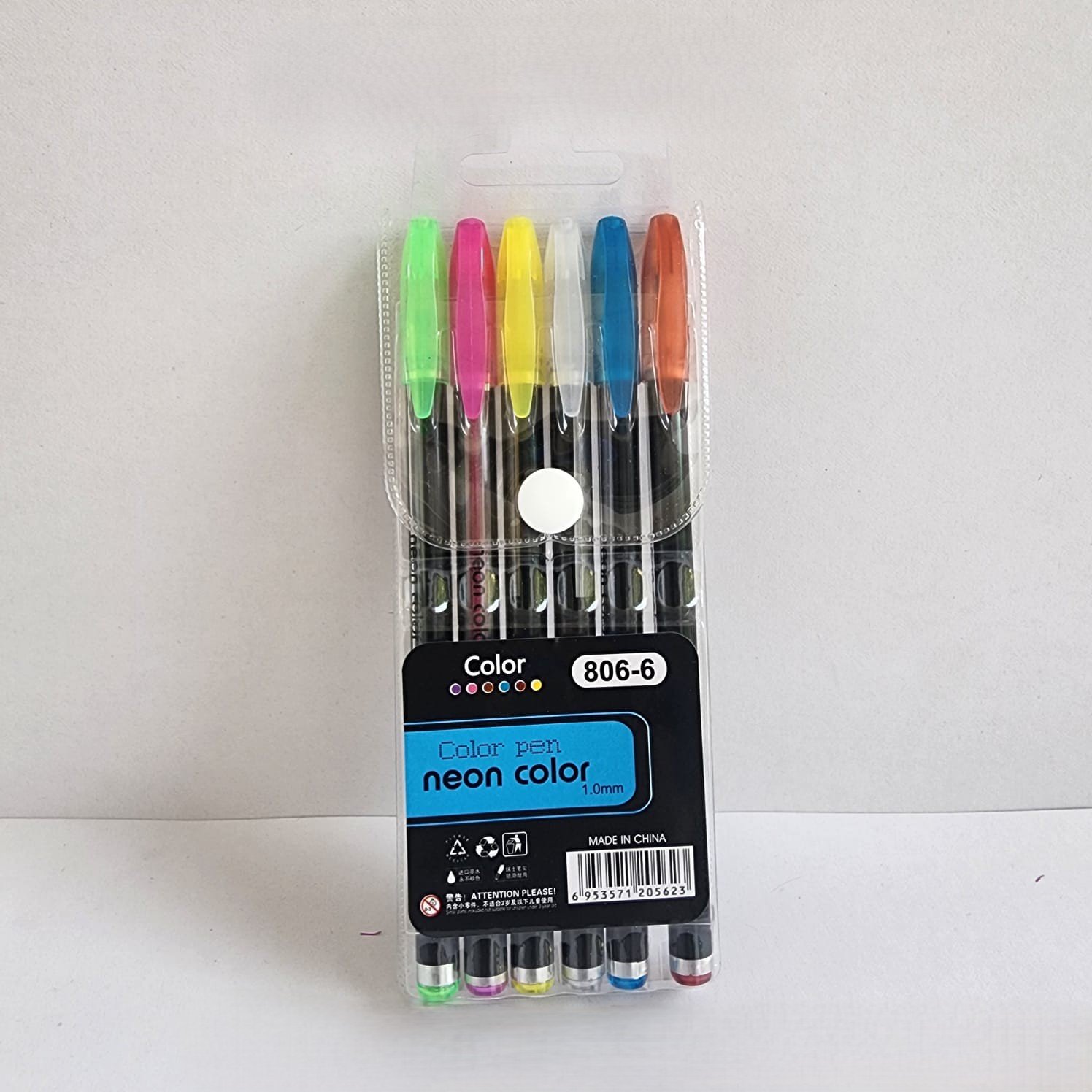 Neon Color Pen 6Pcs