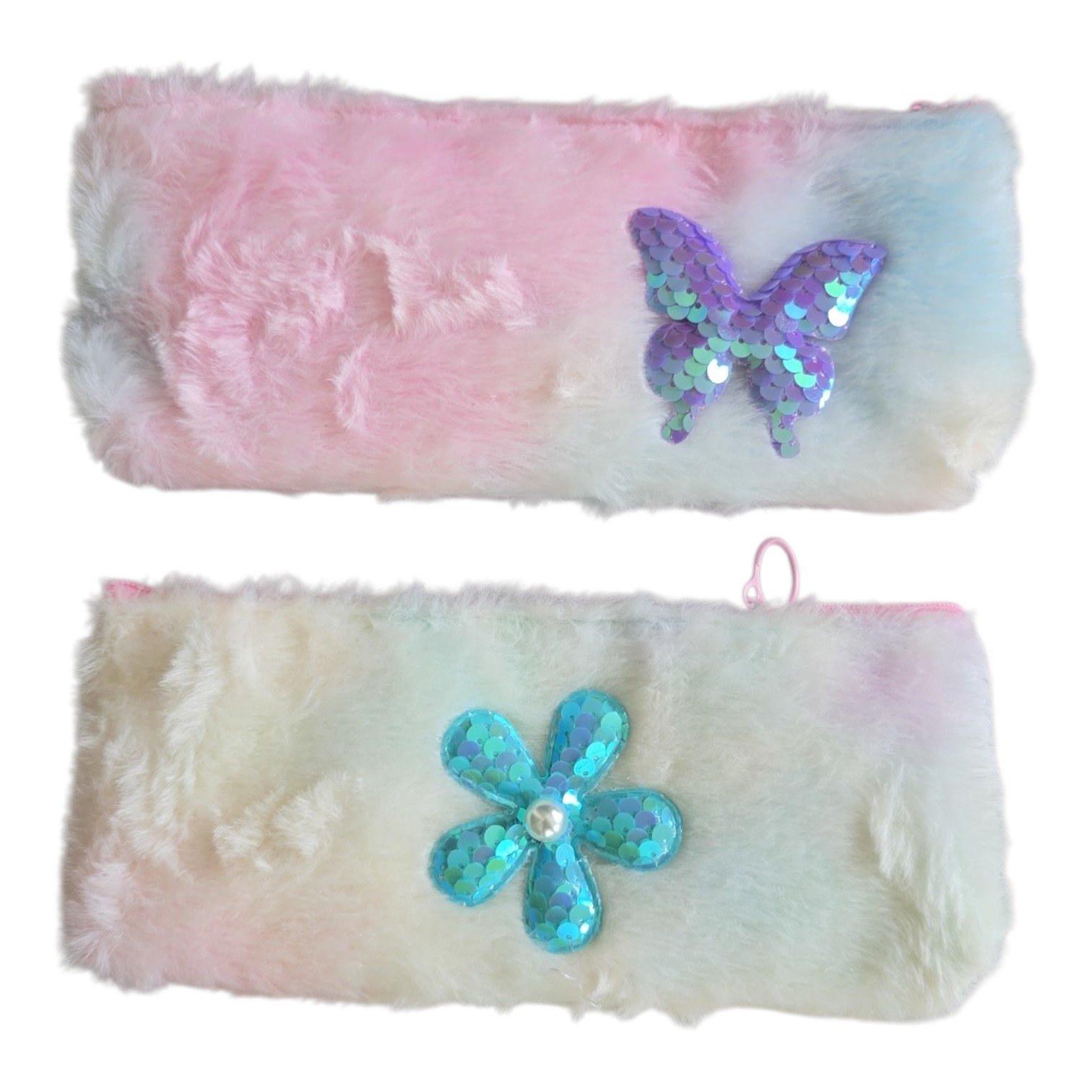 Pencil Purse Wool Butterfly
