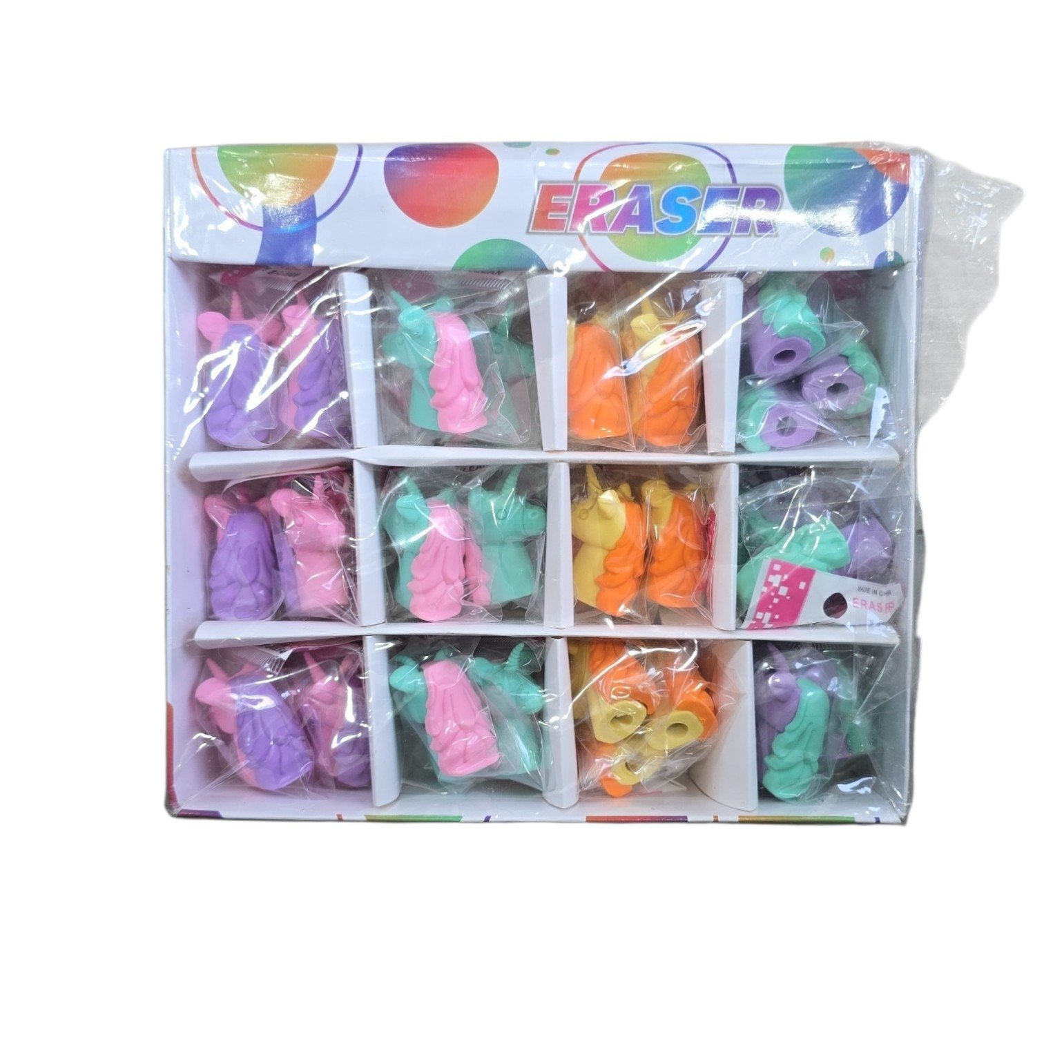 Design Eraser Drum 36Pcs
