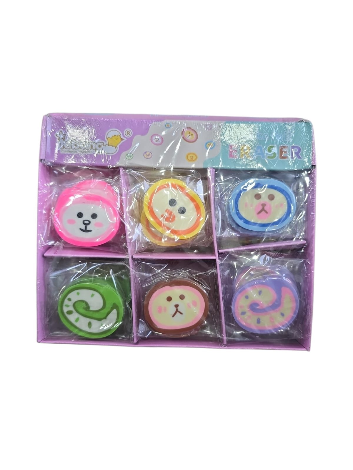 Design Eraser Box 30 pcs