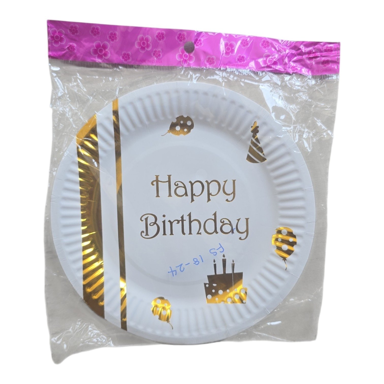 Birthday Plate 10Pcs