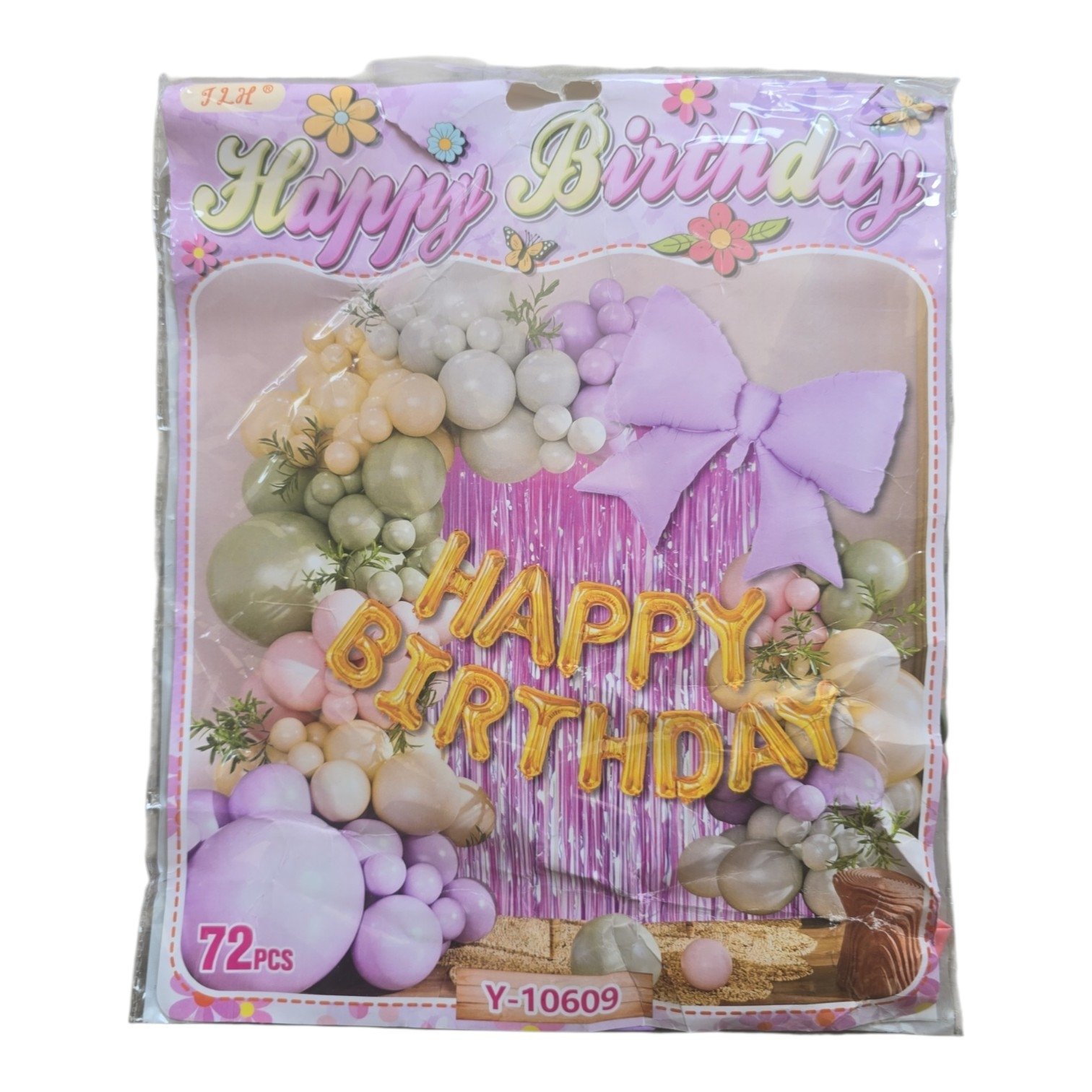 B Day Party Balloon  72Pcs
