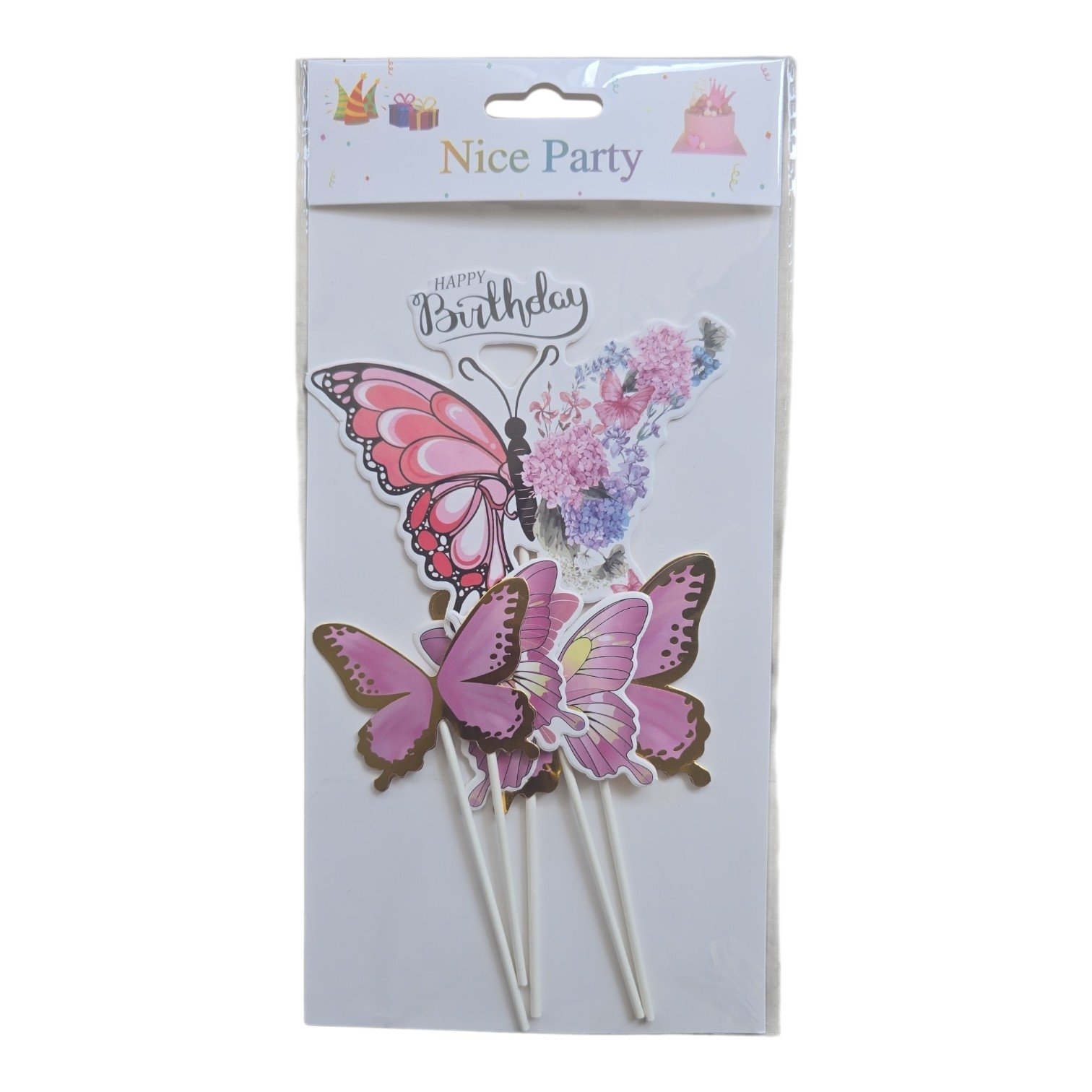 Birthday Cake Topper Butterfly