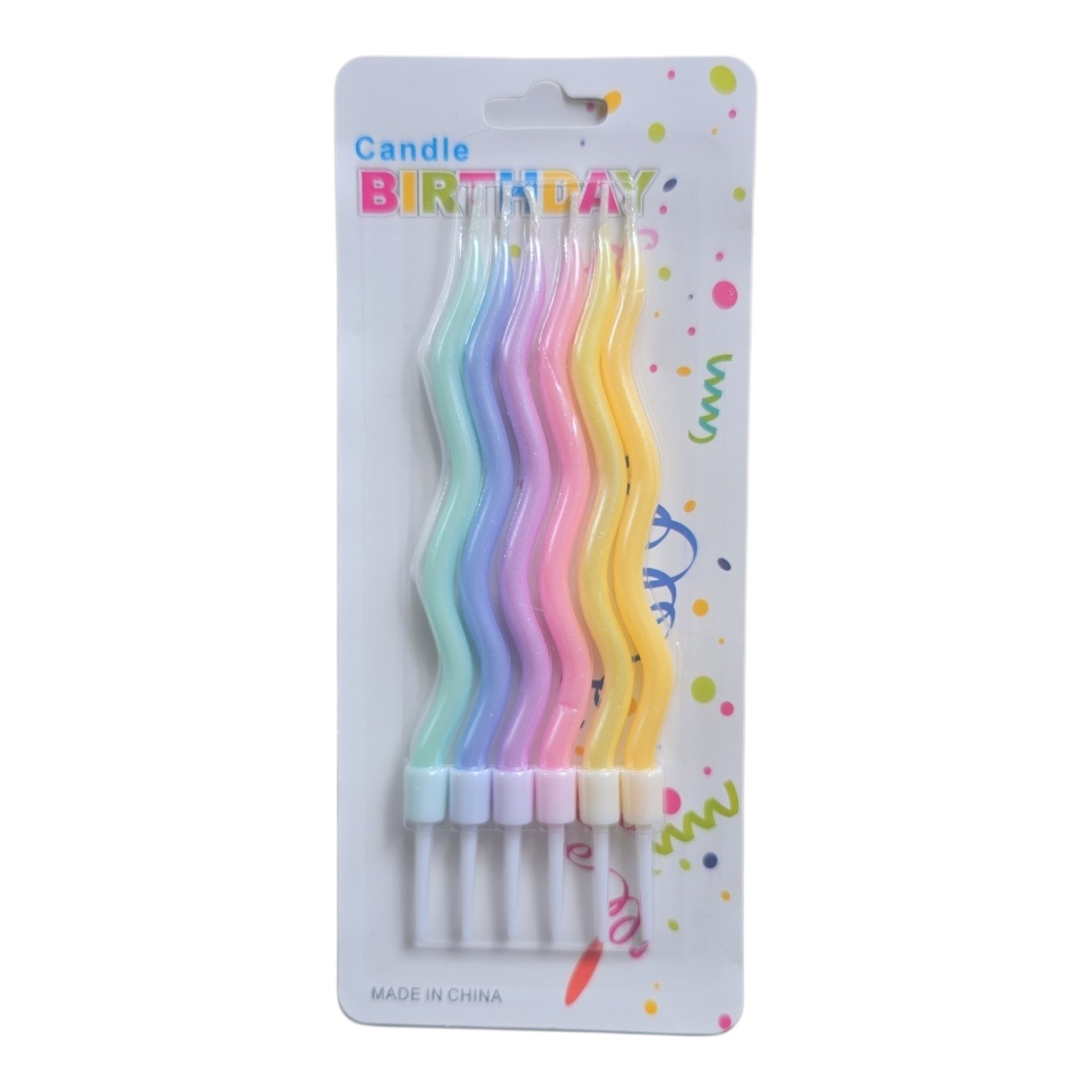 B Day Party Candle 0252