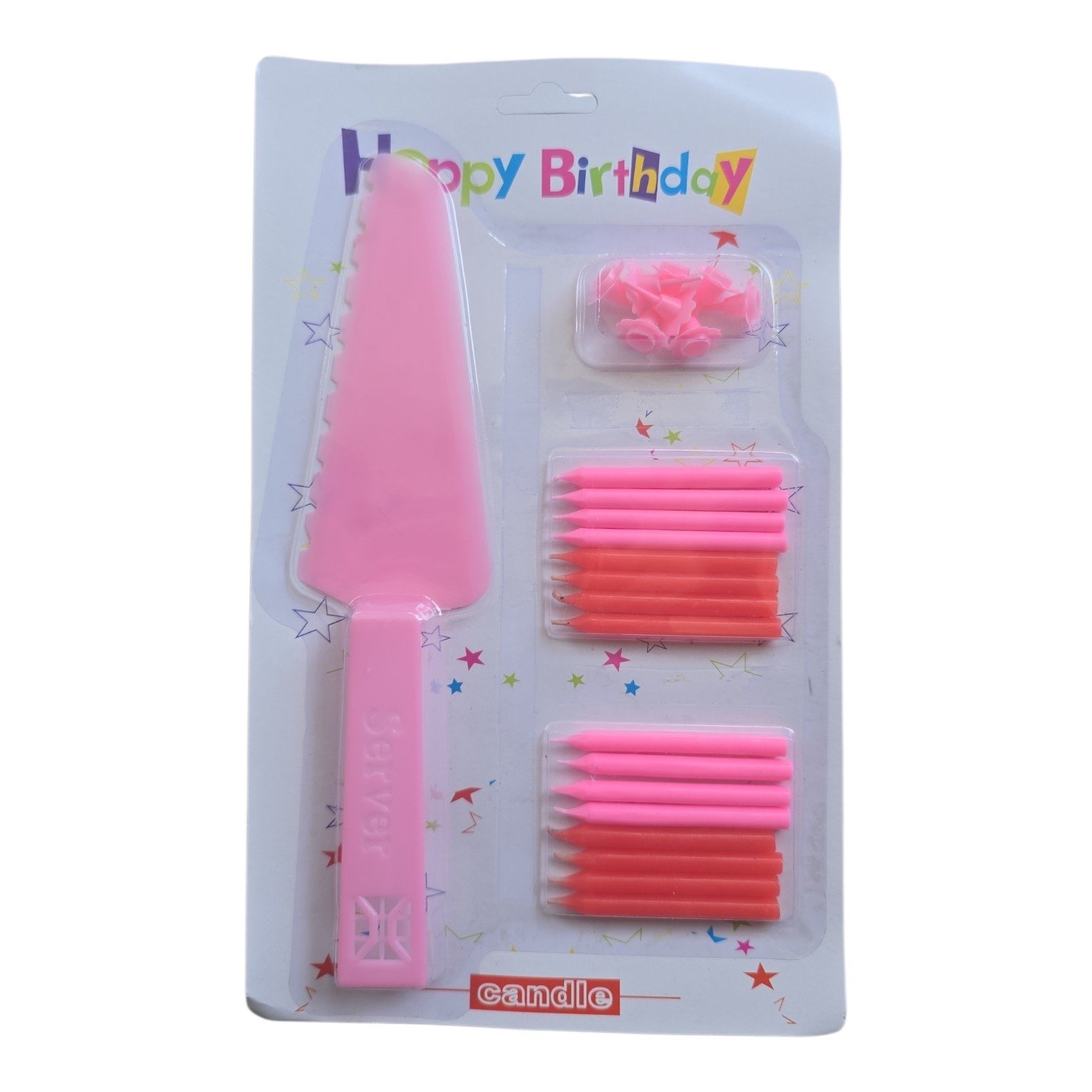 B Day Party Candle Mini 0032