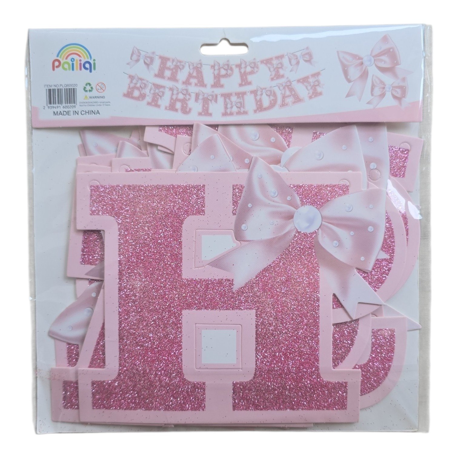 Birthday Banner Gliter 0209
