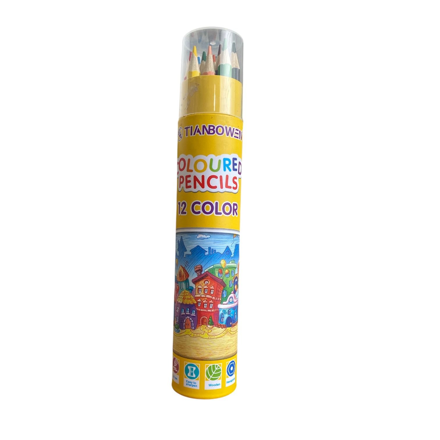 Color Pencil Tin 12Pcs