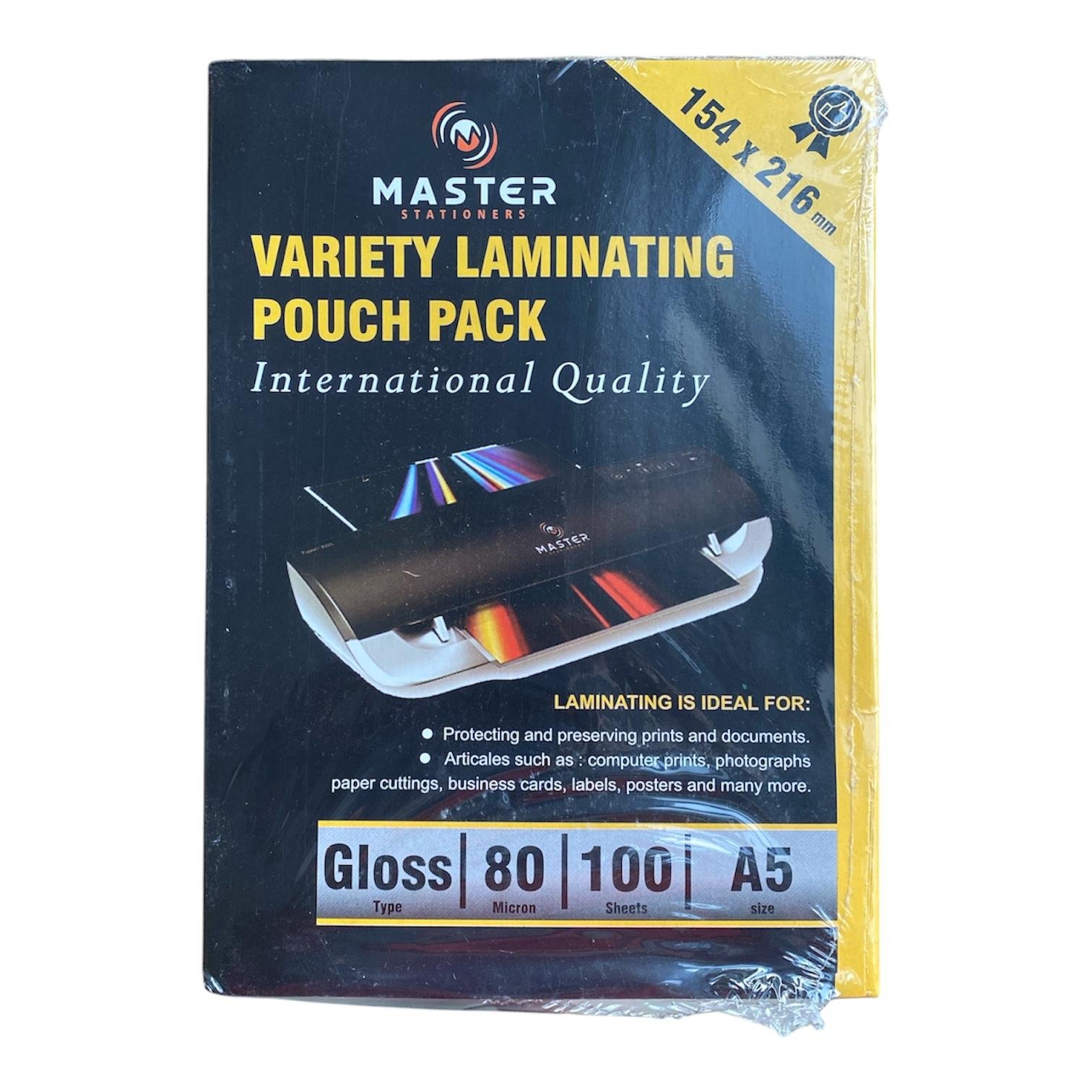 Laminating Pouch A5 154*216