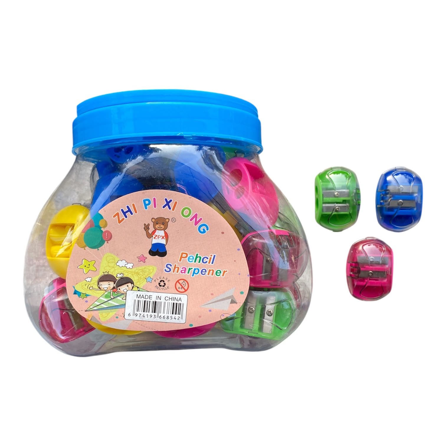 Double Sharpener Jar 48pcs