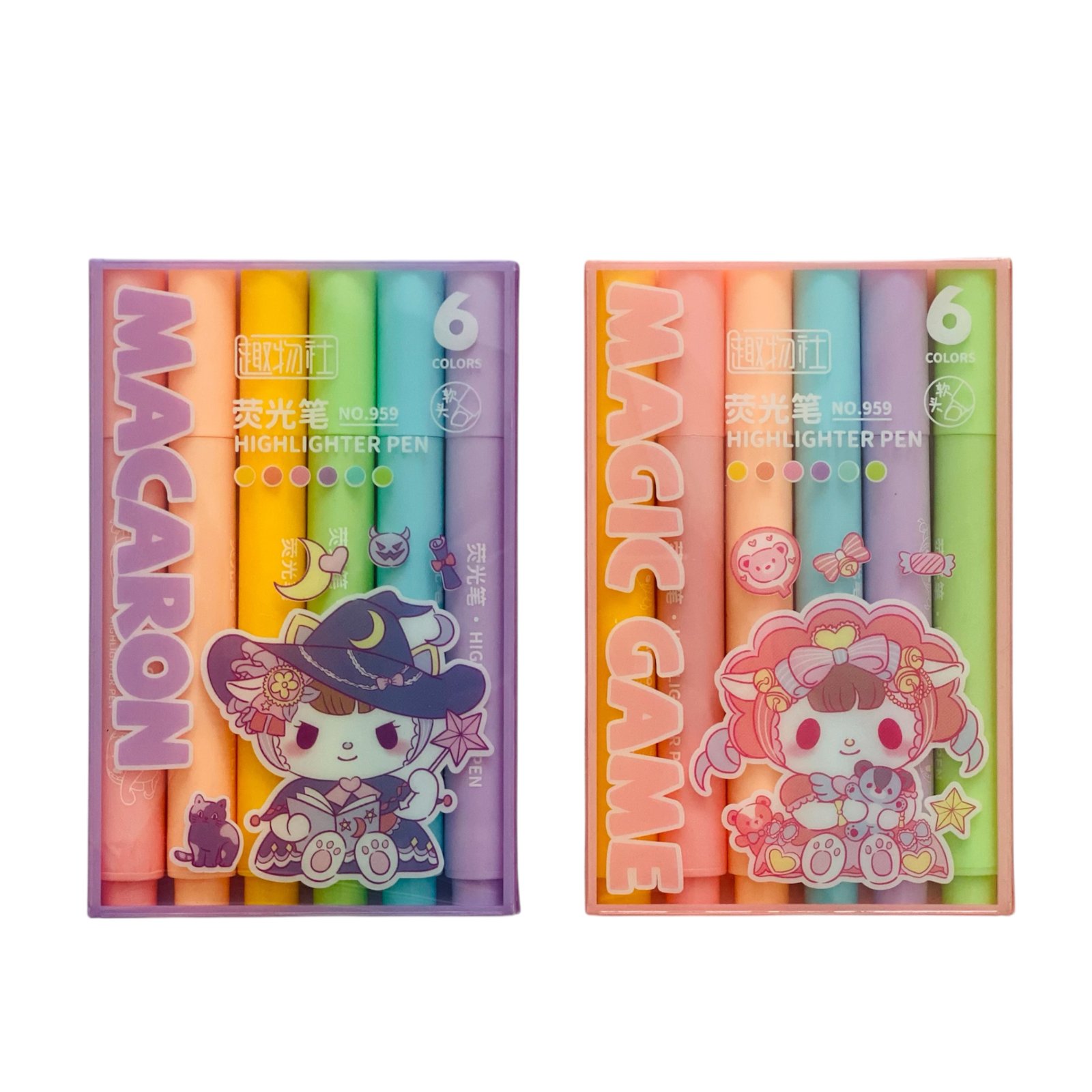 Highlighter 919 6Pcs