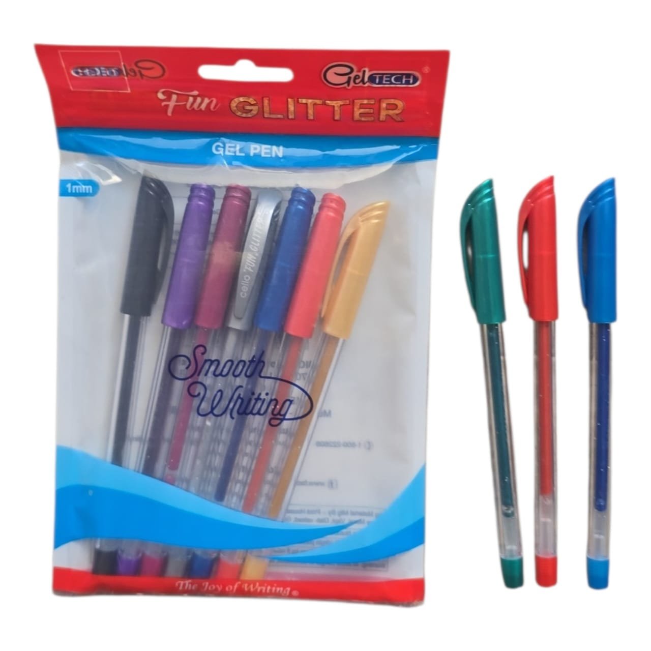 Glitter Gel Pen Mix 10pcs